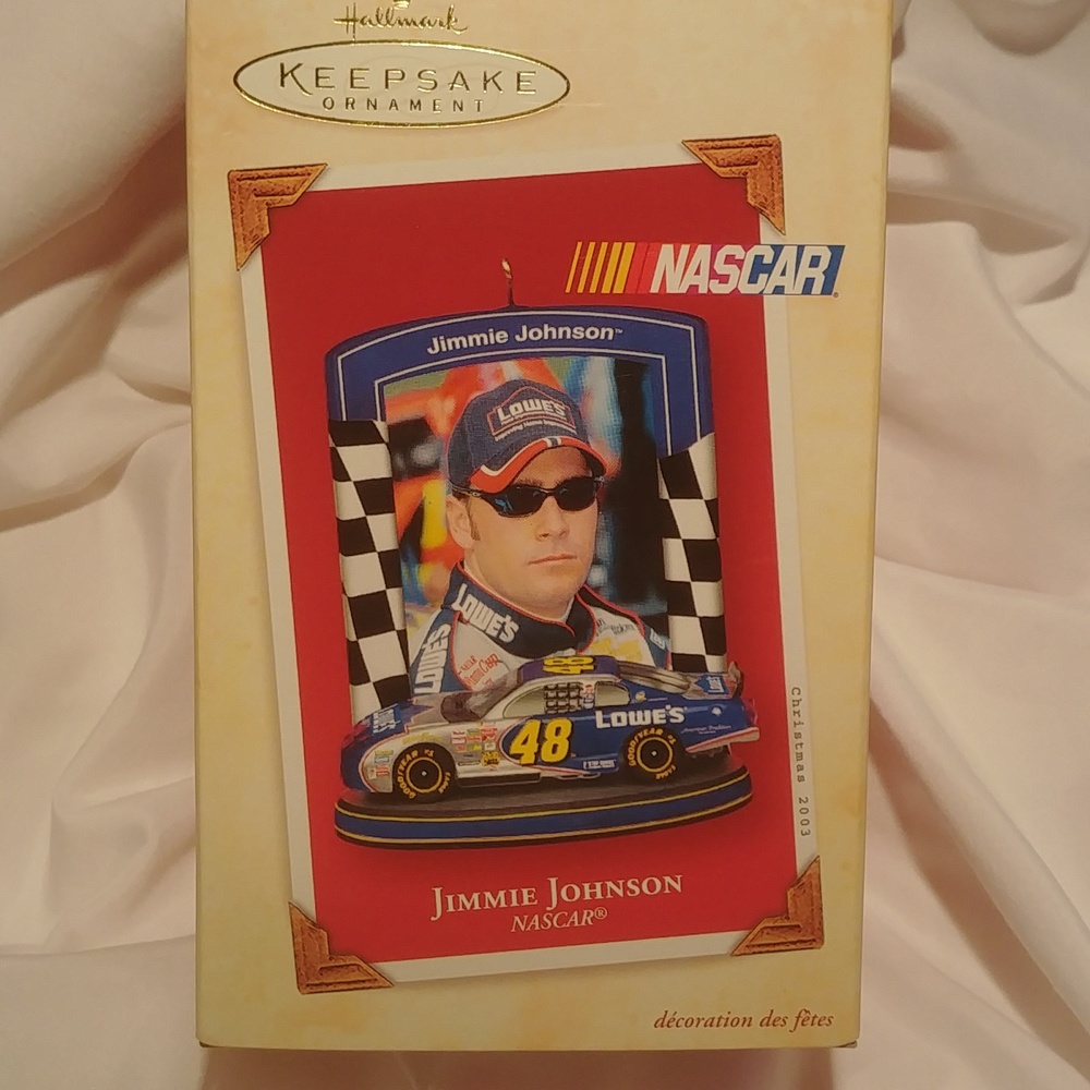**5 for $20 Hallmark Jimmie Johnson Nascar Ornament 2003